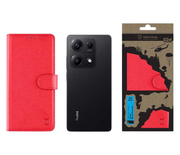 Tactical Field Notes pro Xiaomi Redmi Note 14S Red - 1513940 - zdjęcie 3